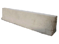 concrete jersey barrier